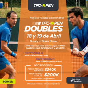 TFC OPEN DOUBLES